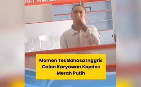 Viral Video Tes Bahasa Inggris Calon Karyawan KDKMP di Lamongan, Berujung Jadi Bulan-bulanan Netizen