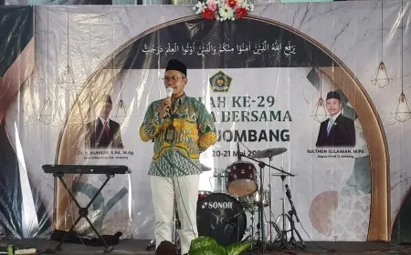 Syukur dan Doa Warnai Puncak Harlah ke-29 MTSN 12 Jombang