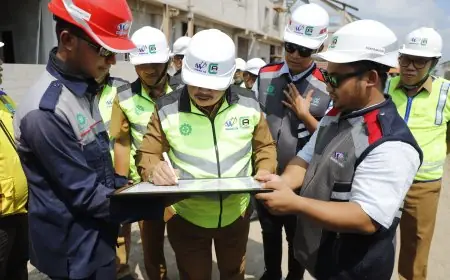Bupati Jombang Tinjau Langsung Progres Sekolah Rakyat