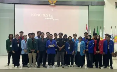 Sebut Demokrasi Dibajak Oligarki, Aliansi BEM Madiun Gelar Deklarasi di Kampus Unmer