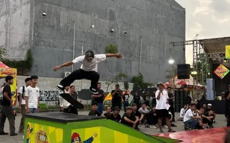 Meriah! Road to Heppiii Skateday Jombang Sukses Satukan 19 Komunitas