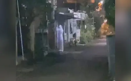 Heboh! Video Berdurasi 15 Detik Rekam Sosok Putih Diduga Pocong di Tumenggungan Lamongan