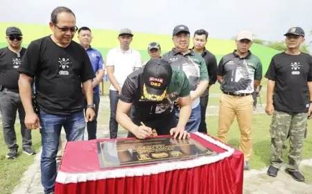 Danrem 082 Resmikan Lapangan Tembak SP3T Jombang