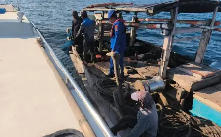 Cegah Konflik di Laut Panarukan, Satpolairud Situbondo Perketat Patroli Jalur Tangkap
