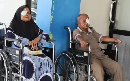 RSUD Ploso Gelar Operasi Katarak Gratis 80  Pasien