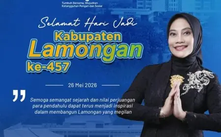 Dinas PMPTSP  Ucapkan Hari Jadi Kabupaten Lamongan ke-457