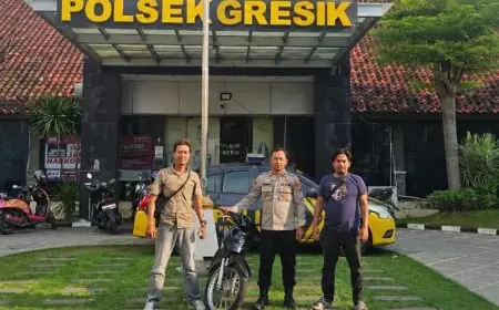 Residivis Curanmor di Gresik Diringkus, Motor Curian Sempat Diubah Warna