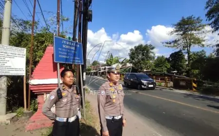 Mulai Hari Ini, Akses Jalan Nasional Tulungagung-Trenggalek Dialihkan Akibat Renovasi Jembatan