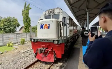 Libur Idul adha, Stasiun Lamongan Layani 3.854 Penumpang
