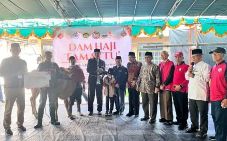 PDM Kota Malang Salurkan Hewan Kurban Dam Haji 2026