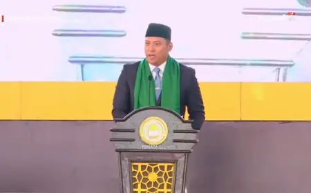 Kunjungi Ponpes Sunan Drajat Lamongan, Wamentan Sudaryono Klaim Indonesia Sudah Swasembada Pangan