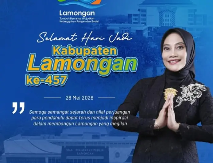 Dinas PMPTSP  Ucapkan Hari Jadi Kabupaten Lamongan ke-457