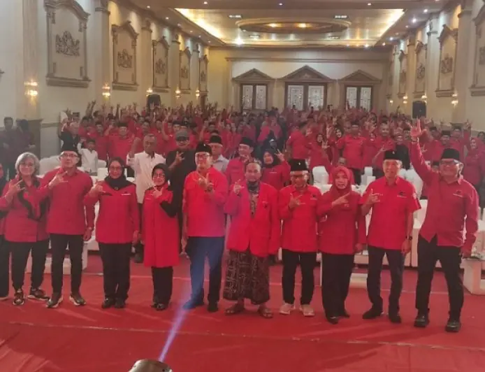 21 PAC PDI-P se-Jombang Dilantik, Kader Muda Didorong Kuasai Medsos