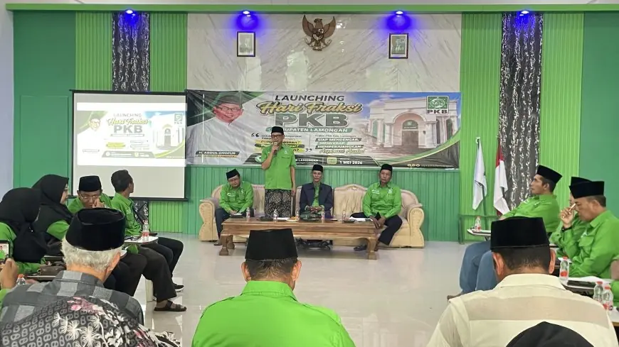 Buka Kran Aspirasi, PKB Lamongan Resmi Luncurkan Hari Fraksi Setiap Jumat
