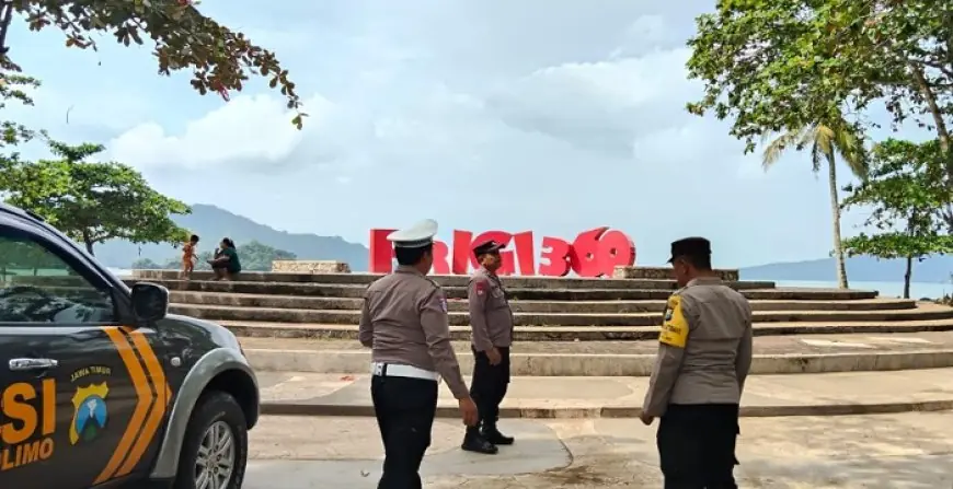 Pastikan Keamanan Wisatawan, Polres Trenggalek Siagakan Patroli Intensif di Titik Rawan