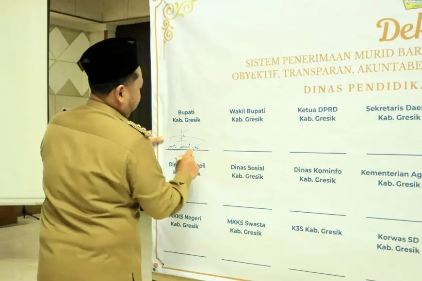 Tak Ada Titipan, Pemkab Gresik Perketat Seleksi SPMB 2026 dengan Sistem Digital dan PIN