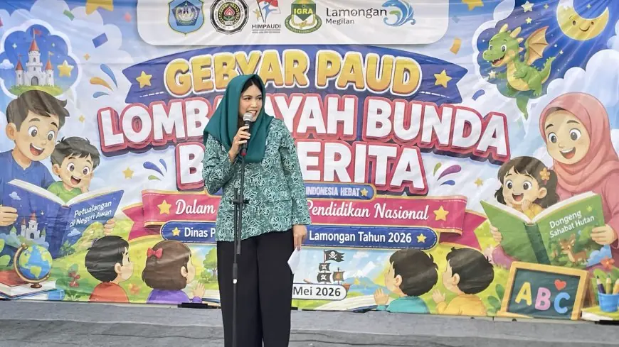 Kreatif! Cara Disdik Lamongan Perkuat Ikatan Anak dan Orang Tua Melalui Lomba Ayah Bunda Bercerita