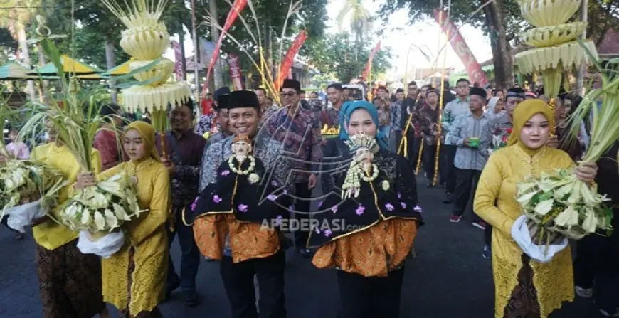 Tradisi Manten Tebu Awali Musim Giling 2026, PG Mojopanggung Targetkan Produksi 33 Ribu Ton Gula