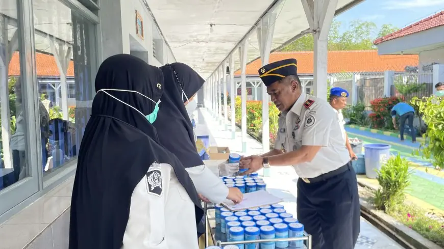 Lapas Lamongan Gelar Razia Gabungan, Komitmen Bersama Wujudkan Lingkungan Bebas Halinar