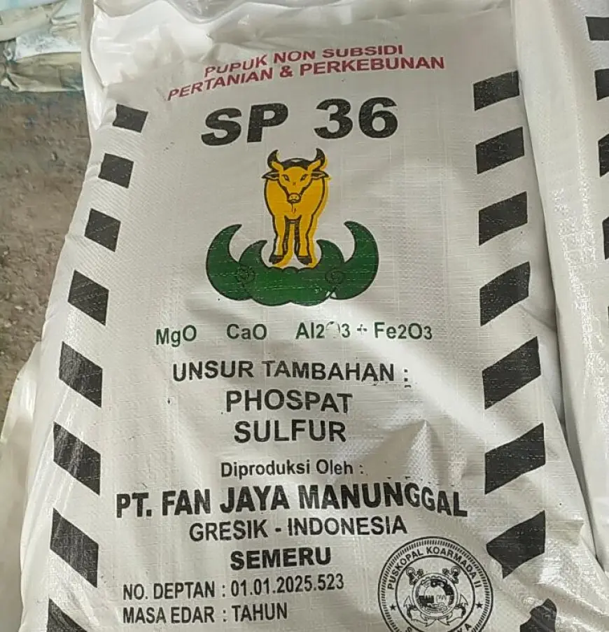 Dugaan Pembajakan Merek Pupuk SP-36 di Gresik, Kemasan Mirip Produk Petrokimia Gresik