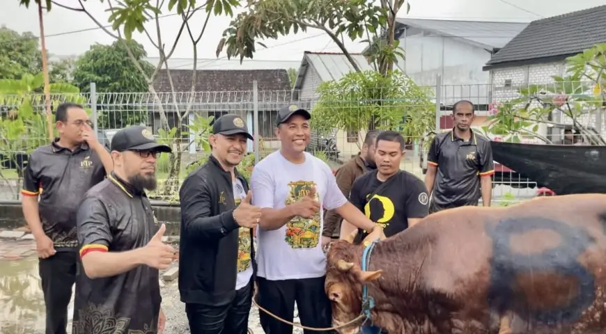 BIP Guyur Yayasan Berkas Bersinar Abadi Lamongan Bantuan Rp1 Miliar dan Ambulans