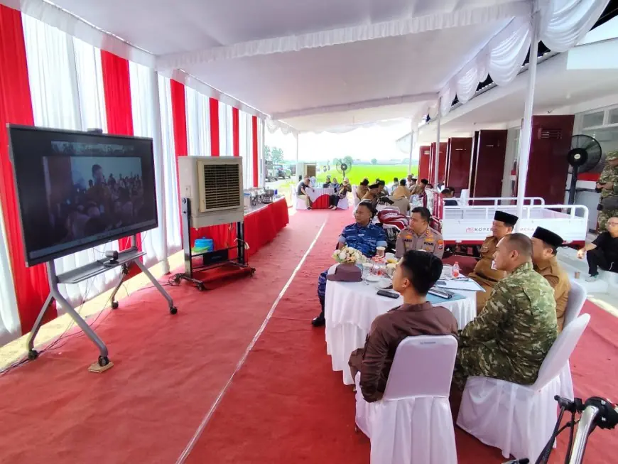 Diresmikan Presiden Prabowo Subianto, Bupati Jombang Hadiri Launching KDKMP Secara Virtual