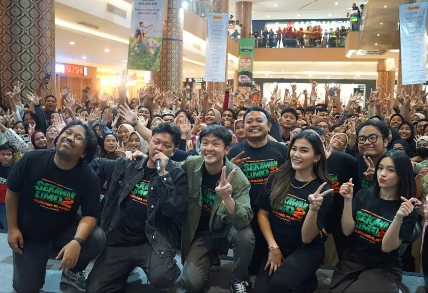 Meet and Greet “Sekawan Limo 2” di Gressmall Diserbu Ribuan Pengunjung, Tiket XXI Ludes