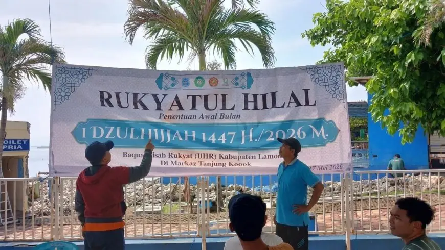 Kemenag Lamongan Gelar Rukyatul Hilal Penentuan 1 Dzulhijjah 1447 H Sore Ini