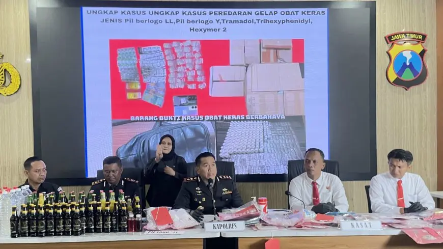 Peredaran Narkoba di Lamongan Kian Memprihatinkan: 29 Kasus Diungkap, 40 Tersangka Ditangkap