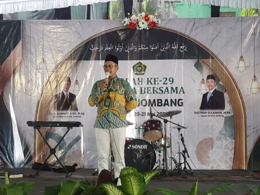 Syukur dan Doa Warnai Puncak Harlah ke-29 MTSN 12 Jombang