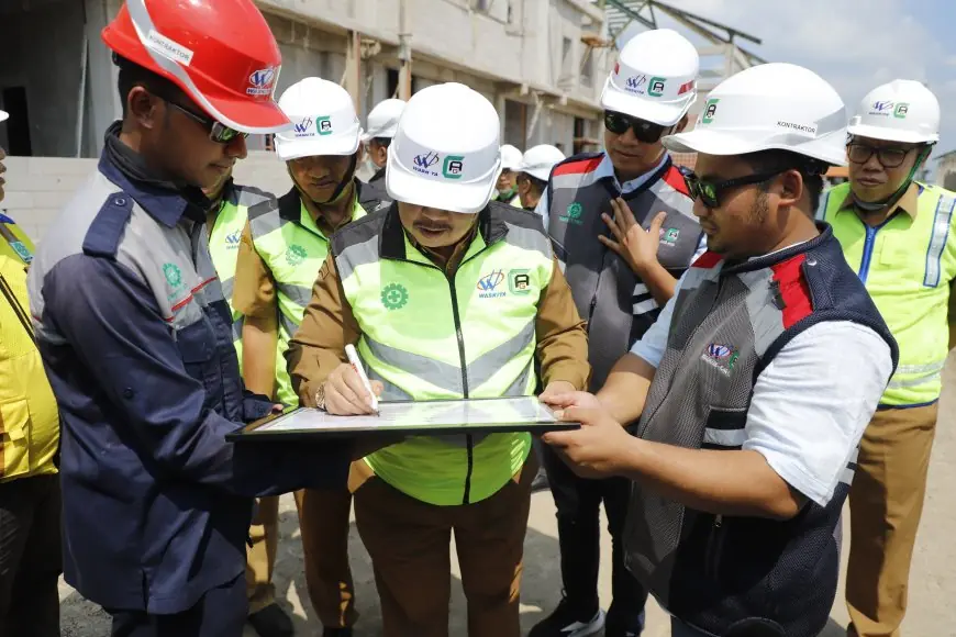 Bupati Jombang Tinjau Langsung Progres Sekolah Rakyat