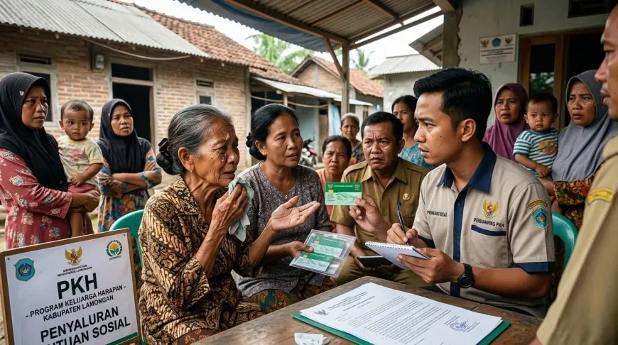 Penyalahgunaan Bantuan PKH di Lamongan Terungkap, Kartu KPM Ditahan dan Dicairkan Tanpa Sepengetahuan
