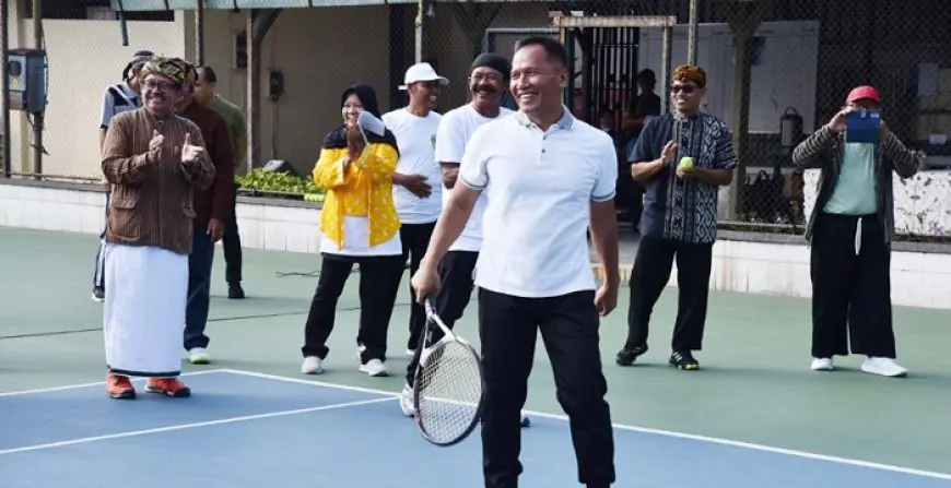 Plt Bupati Tulungagung Buka Turnamen Tenis Kartini-Kartono: Ajang Merajut Kebersamaan dan Hidup Sehat