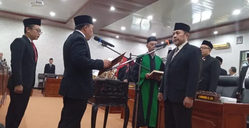 Komarudin Resmi Jadi Anggota DPRD Trenggalek PAW Sisa Masa Jabatan 2024-2029