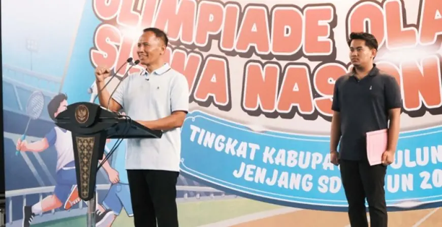 O2SN SD 2026 Tulungagung Resmi Dibuka, Plt Bupati: Ajang Cetak Atlet Berjiwa Patriot