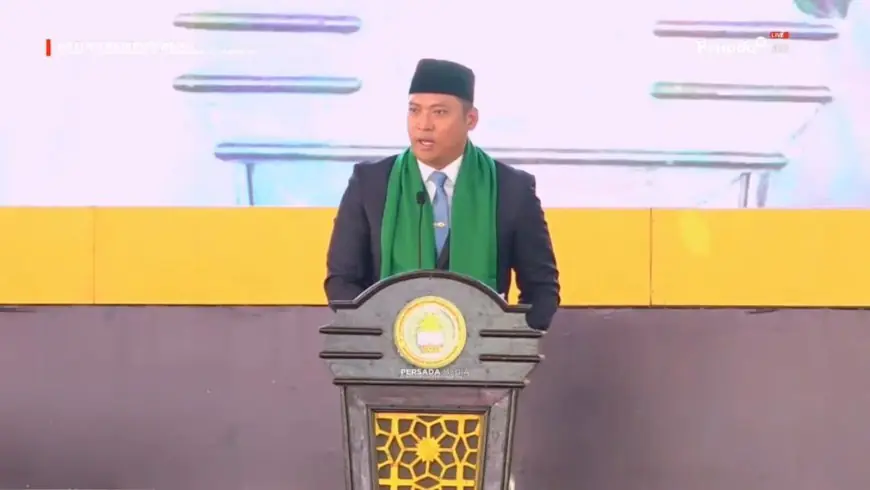 Kunjungi Ponpes Sunan Drajat Lamongan, Wamentan Sudaryono Klaim Indonesia Sudah Swasembada Pangan