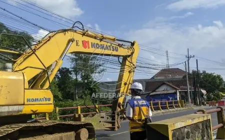 Proyek Rp15,9 Miliar Dimulai, Jembatan Gondang 1 Tulungagung Dibongkar Total
