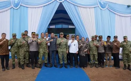 Pangdam V/Brawijaya Tinjau Lahan KHDPK Jombang