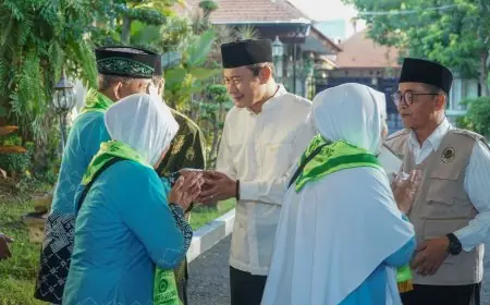 Kloter 30 Jemaah Haji Lamongan Dijadwalkan Tiba Pada Senin Malam, Begini Alurnya