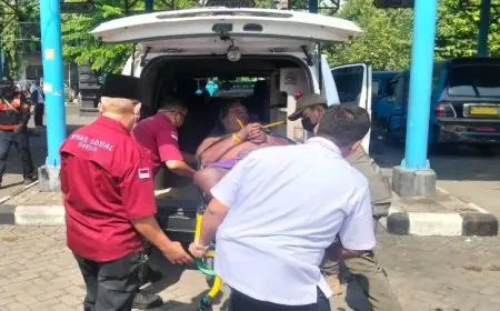 Meresahkan Warga di Terminal, Pria Terlantar Tanpa Identitas Dievakuasi ke RSJ Menur Surabaya