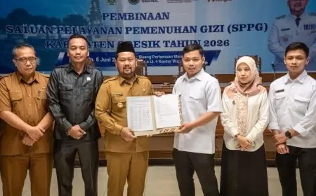 Operasional Dapur MBG Jadi Sorotan, Bupati Gresik Tekankan Standar IPAL dan Pengelolaan Sampah