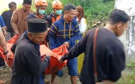 Pemancing Tenggelam di Kali Lamong Gresik Ditemukan Meninggal, Terseret 131 Meter