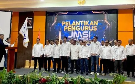 Pelantikan JMSI Jatim Disaksikan Dewan Pers, Ungkap Media Profesional