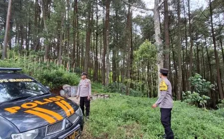 Antisipasi Karhutla di Musim Kemarau, Polres Trenggalek Perketat Patroli Hutan