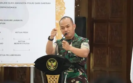 Kodim 0812 Lamongan Kawal Kondusifitas Jelang Pengesahan Perguruan Silat