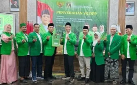 Kembali Pimpin PPP Gresik, Khoirul Huda Fokus Kaderisasi dan Target 5 Kursi DPRD