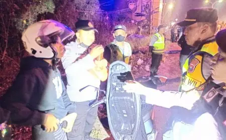 Polres Lamongan Tindak Belasan Rombongan Liar Perguruan Silat di Perbatasan