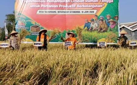 Tekan Biaya Produksi, Mas Rio Ajak Petani Situbondo Olah Limbah Rumah Tangga Jadi Pupuk