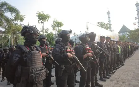 Lamongan Siagakan 2.057 Personel Gabungan Amankan Pengesahan Warga Baru PSHT