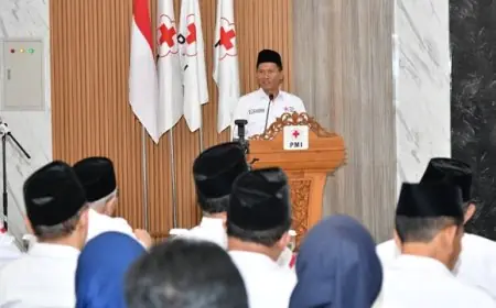 Pengurus PMI Periode 2026-2031 Resmi Dilantik, Plt Bupati Tulungagung Tekankan Sinergi Kemanusiaan